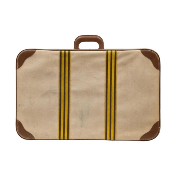 Hermès Extra Large Toile Two-Tone Suitcase Steamer - Picture 1 of 8